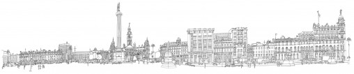 George Square colouring sheet
